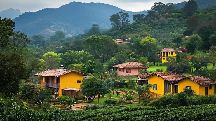 nilgiris district is southern indian state tamil nadutea coffee pl generative ai 1259709 136153