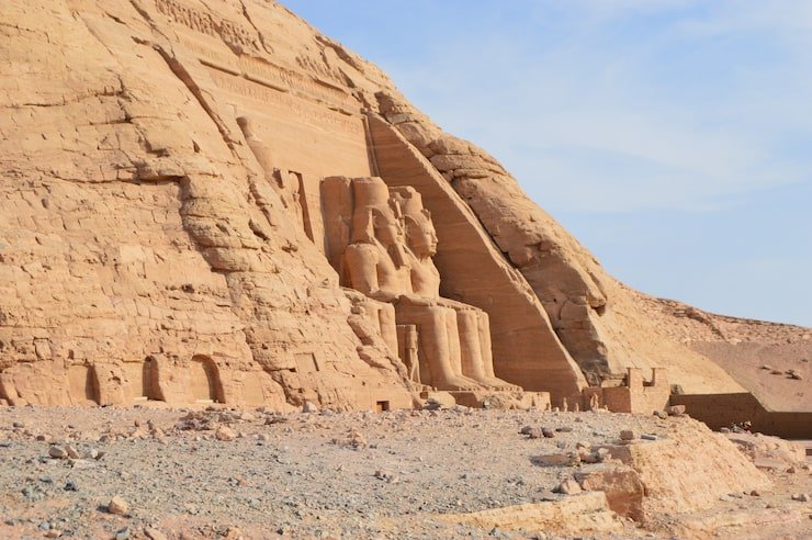 old historical abu simbel temple ramesses ii egypt 181624 43854