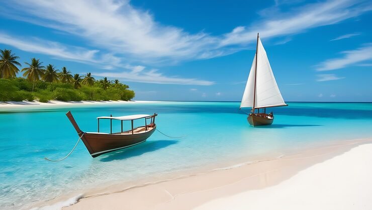 sailboat is water with sailboat water 1284299 1702