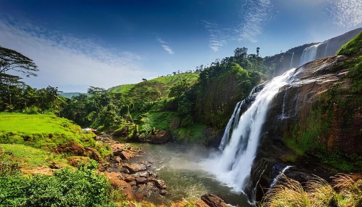 scenic kote abbe falls coorg karnataka india 1354261 3373