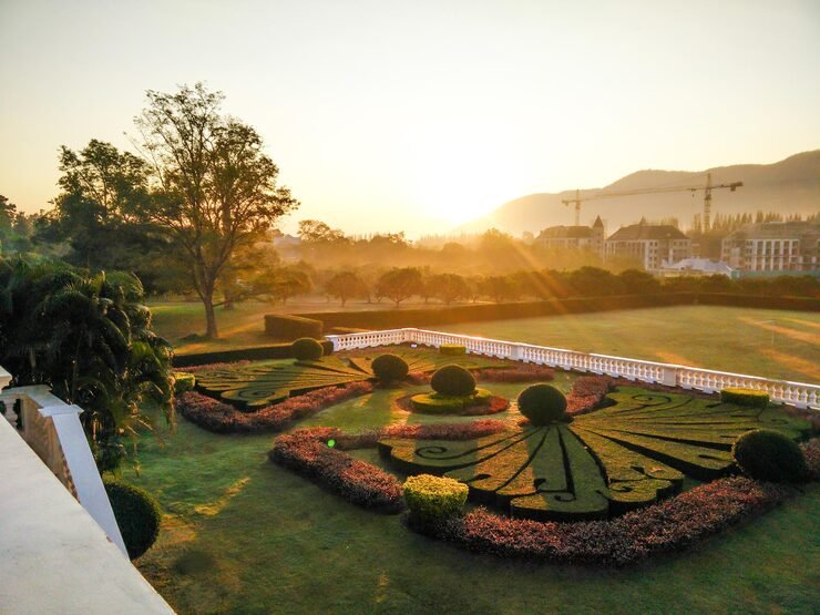 scenic view field against clear sky sunset 1048944 28466444