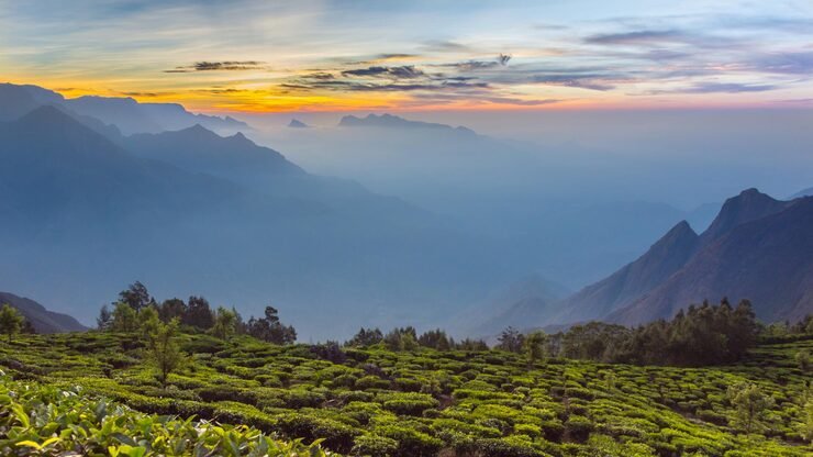 scenic view mountains against sky sunset 1048944 22265401