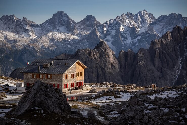 stunning scenery stony rifugio lavaredo cadini di misurina area 181624 31045